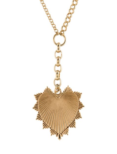 foundrae honeymoon heart necklace.